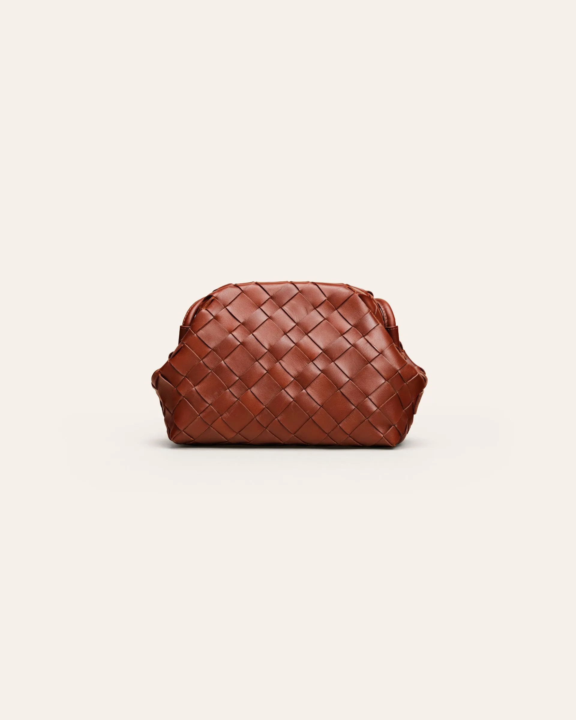 AIMEE Nutmeg Clutch
