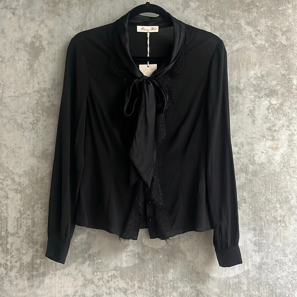Alannah Hill Silk Button Up- Size 12