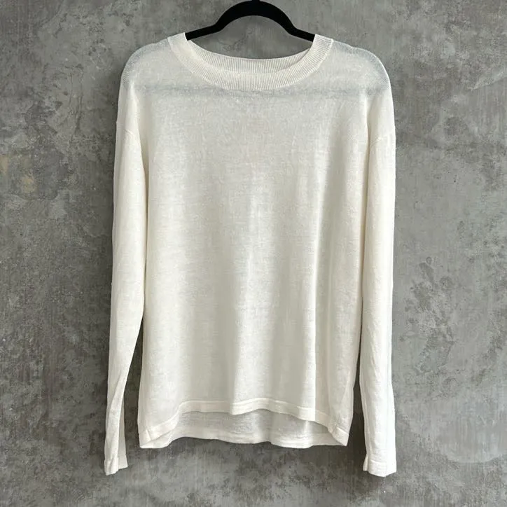 Arcaa Cream Long Sleeve Sweater - Size S