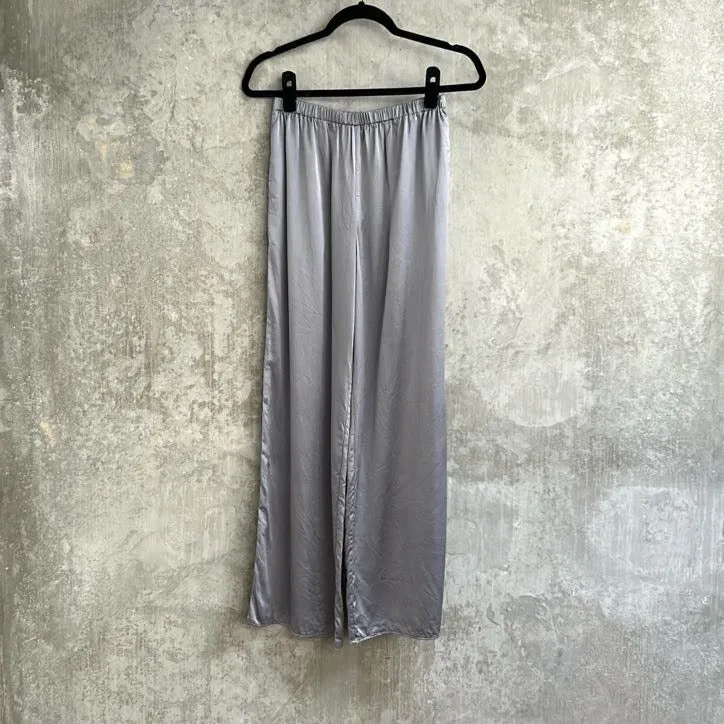 Assembly Label Grey Silk Trousers - Size 6