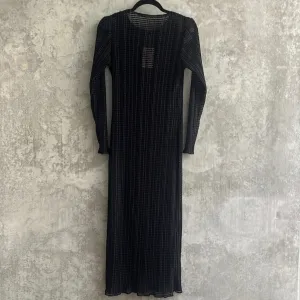 Black Textured Dress Size 10/12