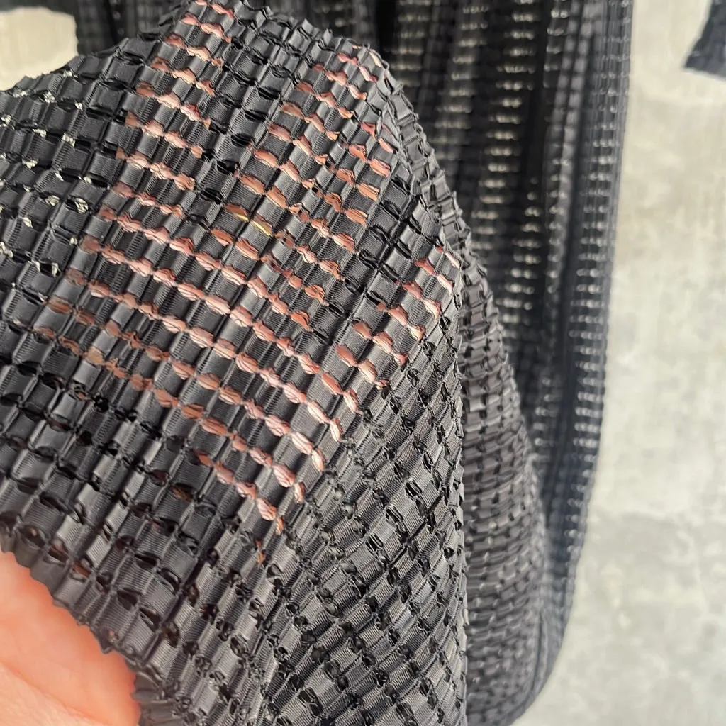 Black Textured Dress Size 10/12