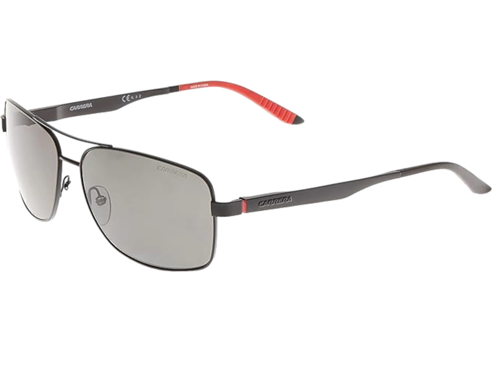CARRERA Men's 8014/S Dark Ruthenium Grey Polarized Sunglasses