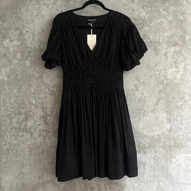 Country Road Gathered Mini Dress -Size 10