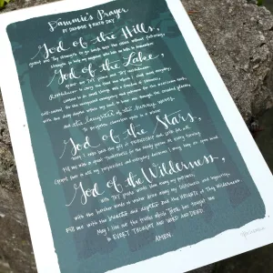 Dammie's Prayer Poster