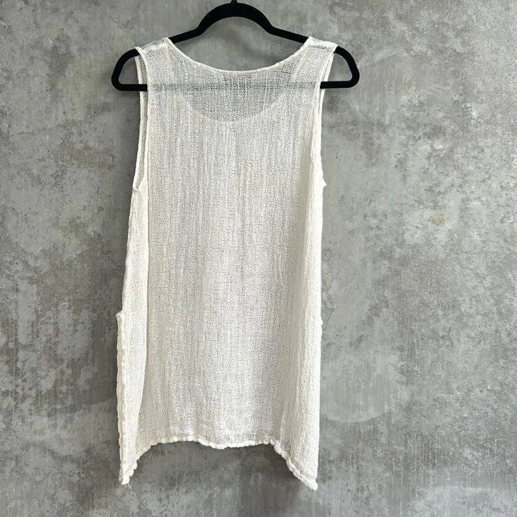 Estilo Emporio Long Knit Top - Size S/M