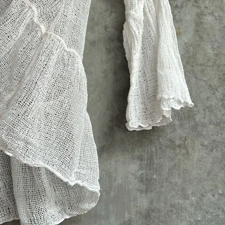 Estilo Emporio White Cardigan - Size S