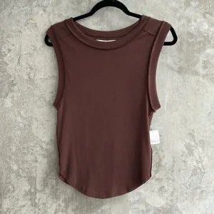 Free People Brown Tank Top - Size L