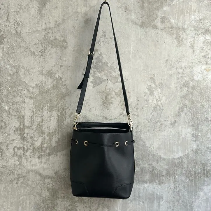 Furla Saffiano Leather Bucket Bag
