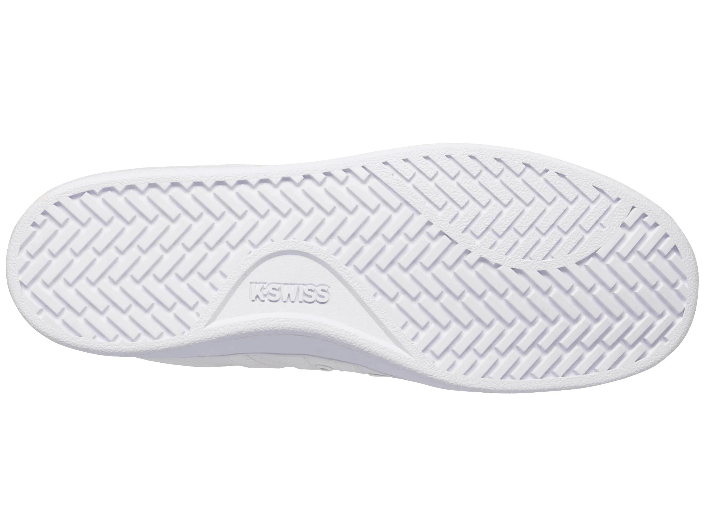 K.SWISS 03629-155-M | COURT PRO II CMF | WHITE/SILVER