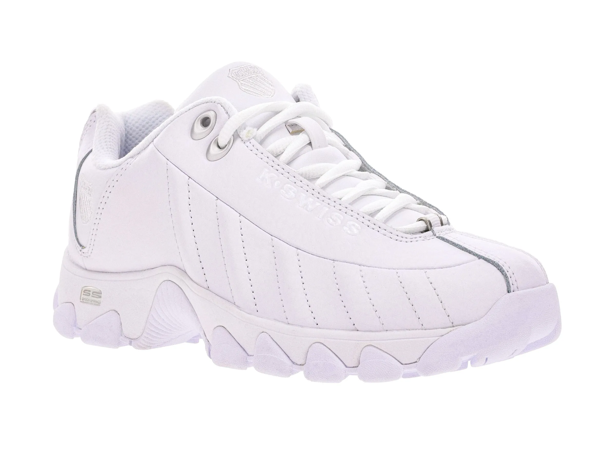 K.SWISS 93426-155-W | ST329 CMF | WHITE/SILVER