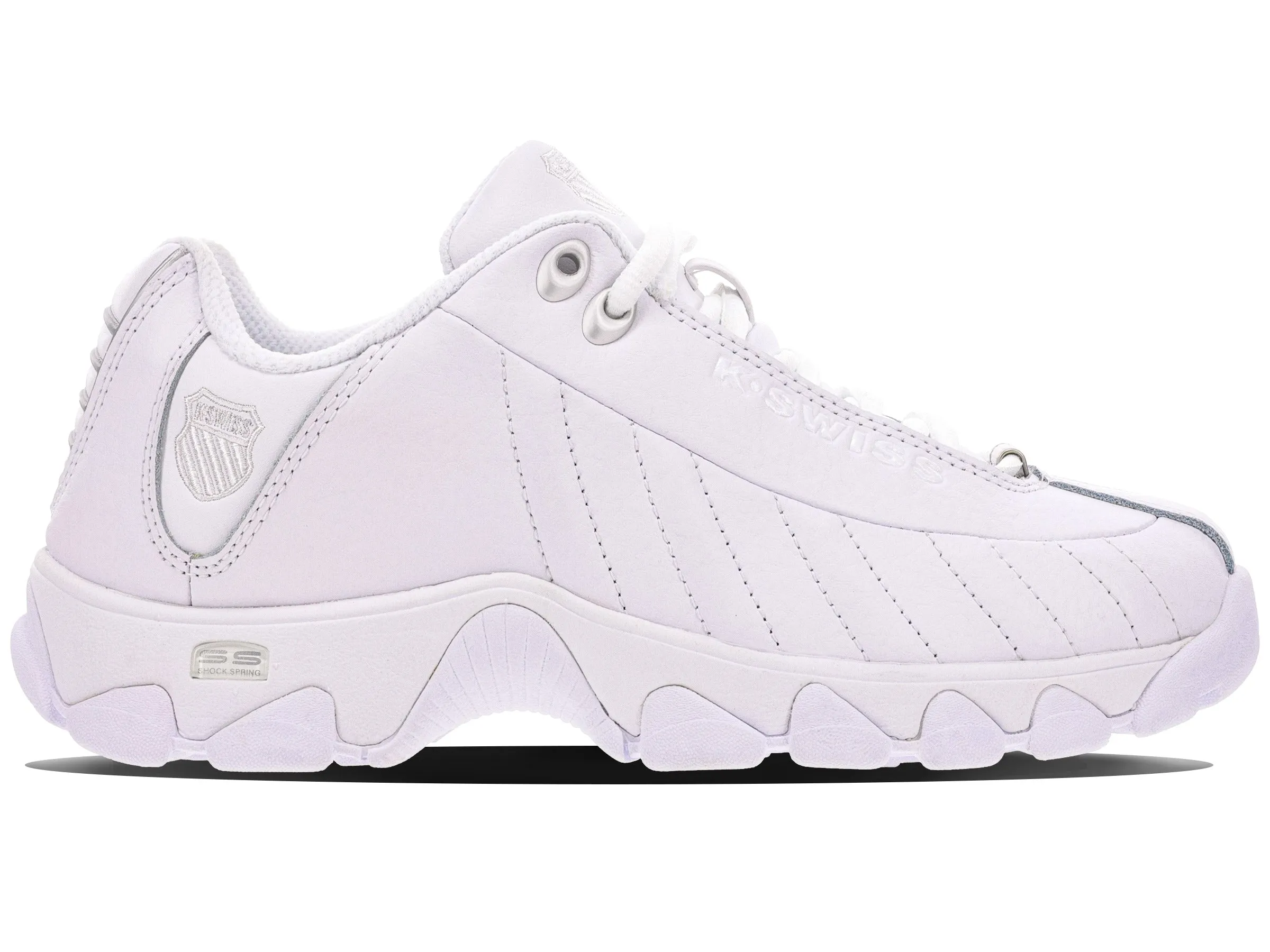 K.SWISS 93426-155-W | ST329 CMF | WHITE/SILVER