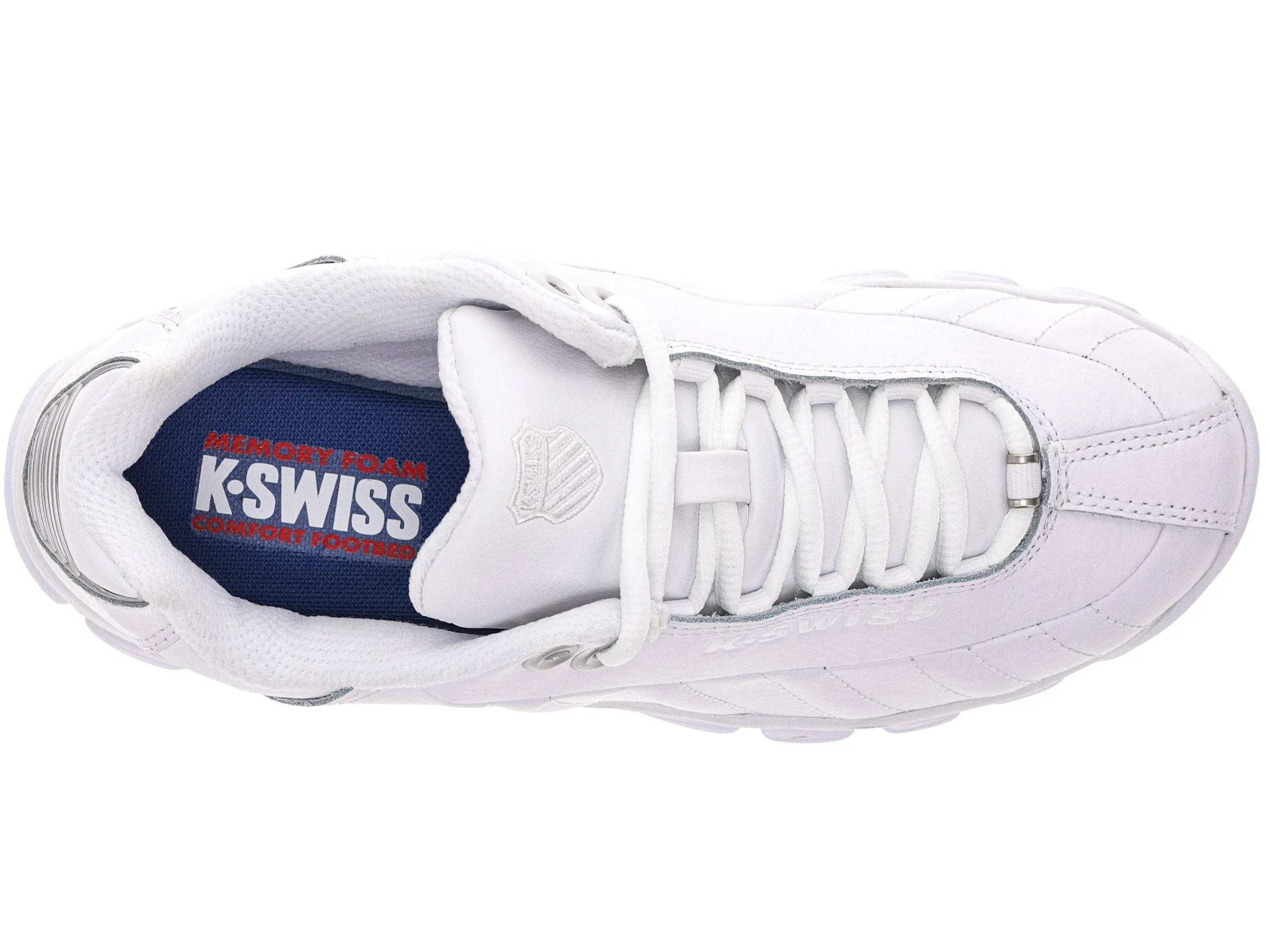K.SWISS 93426-155-W | ST329 CMF | WHITE/SILVER
