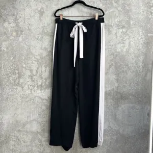Lee Mathews Grey and Black Track Pants - Size 4