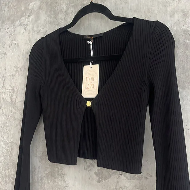Maje Jersey Knit Cardigan