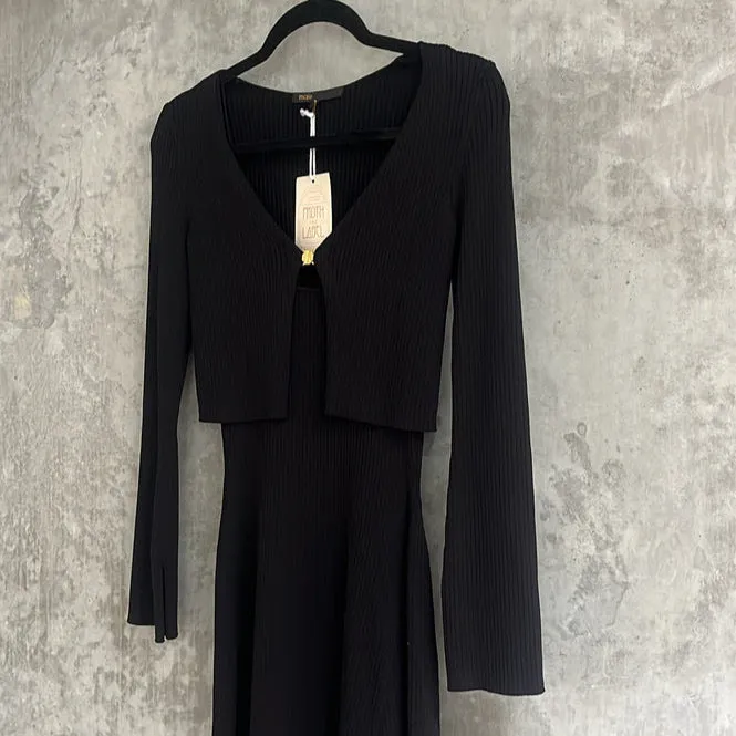 Maje Jersey Knit Cardigan