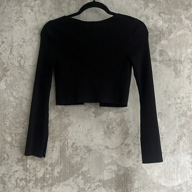 Maje Jersey Knit Cardigan