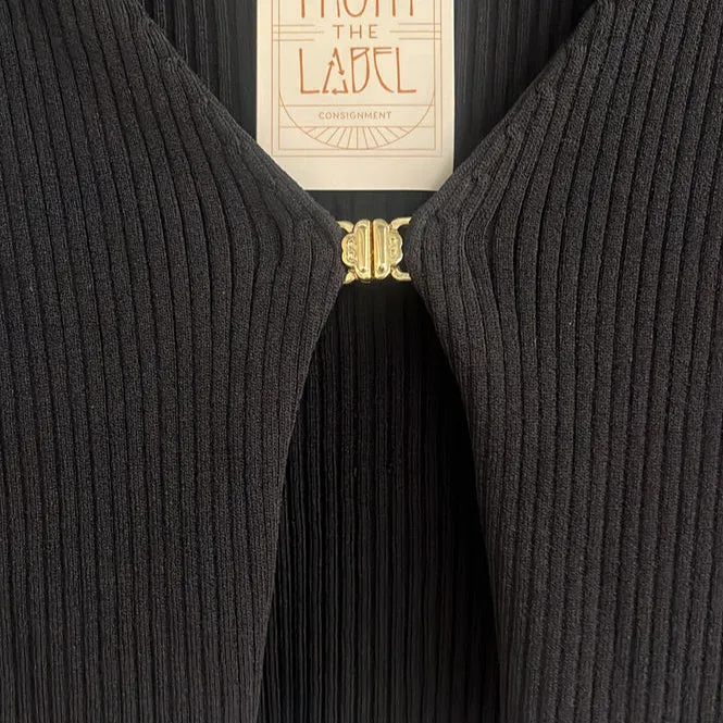 Maje Jersey Knit Cardigan