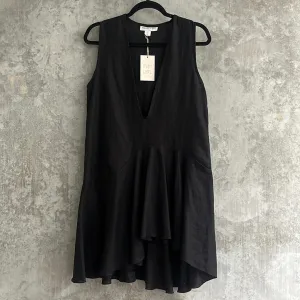 Maurie And Eve Black Linen Dress -Size 8
