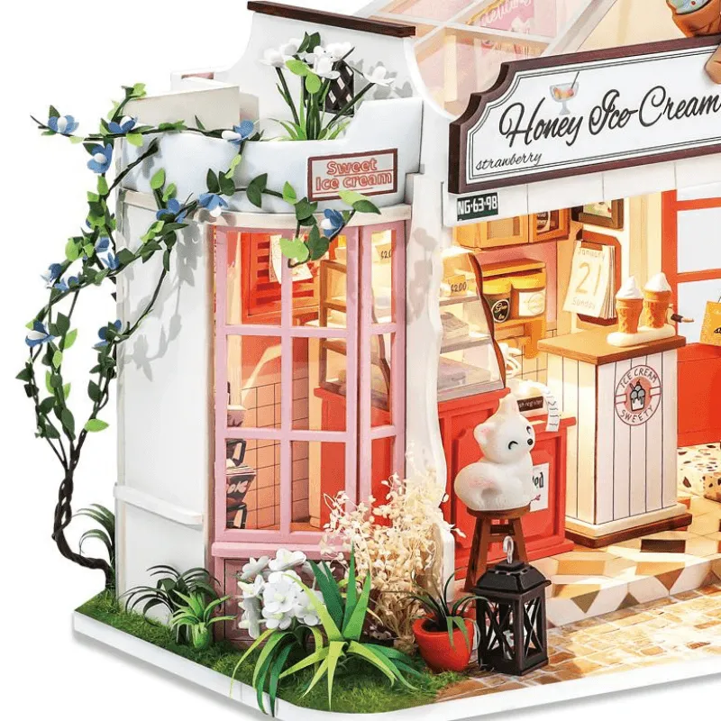 Robotime Rolife Honey Ice Cream Shop