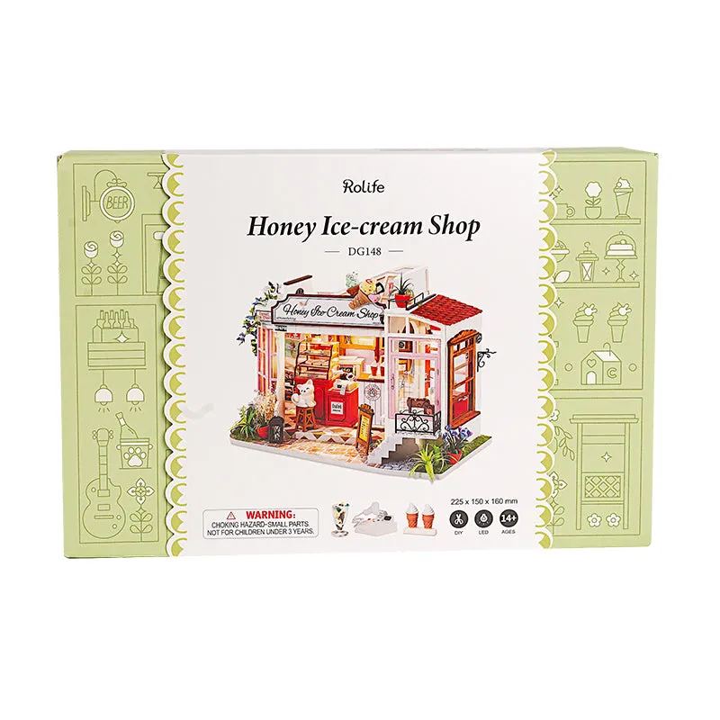 Robotime Rolife Honey Ice Cream Shop