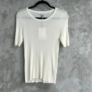 Rowie Sheer White Top - Size XL