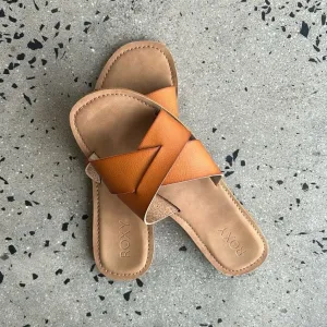 Roxy Tan Sandals - Size 38