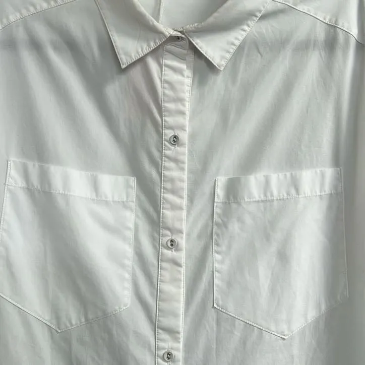Sass And Bide Crisp White Button Up - Size M