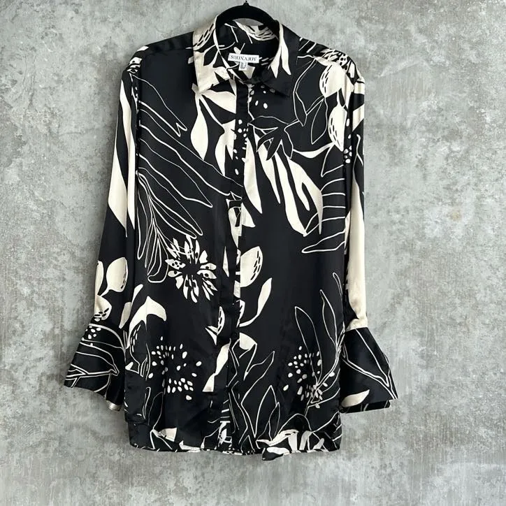 Shona Joy Silk Blouse - Size 10
