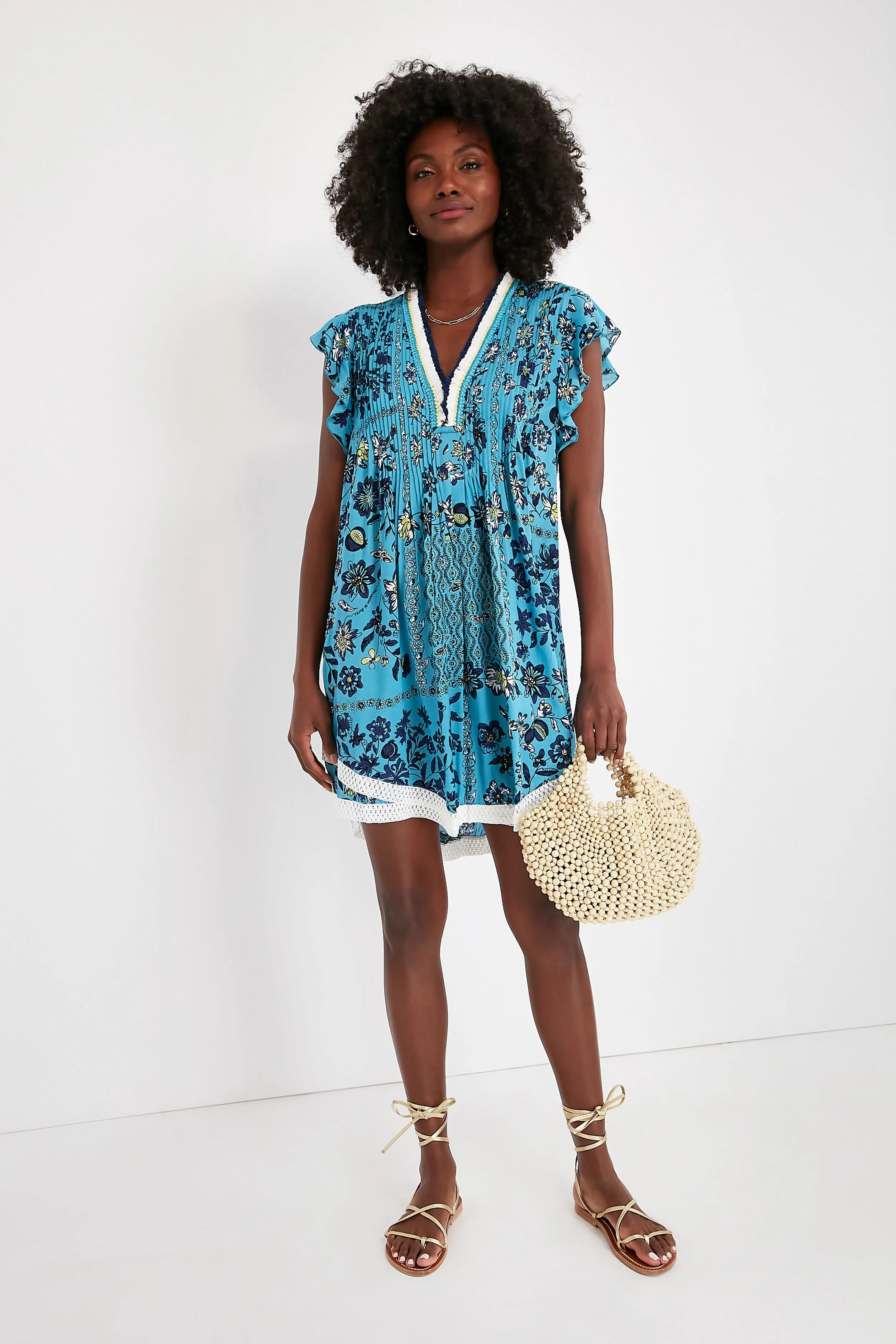 Sky Botanique Sasha Mini Dress