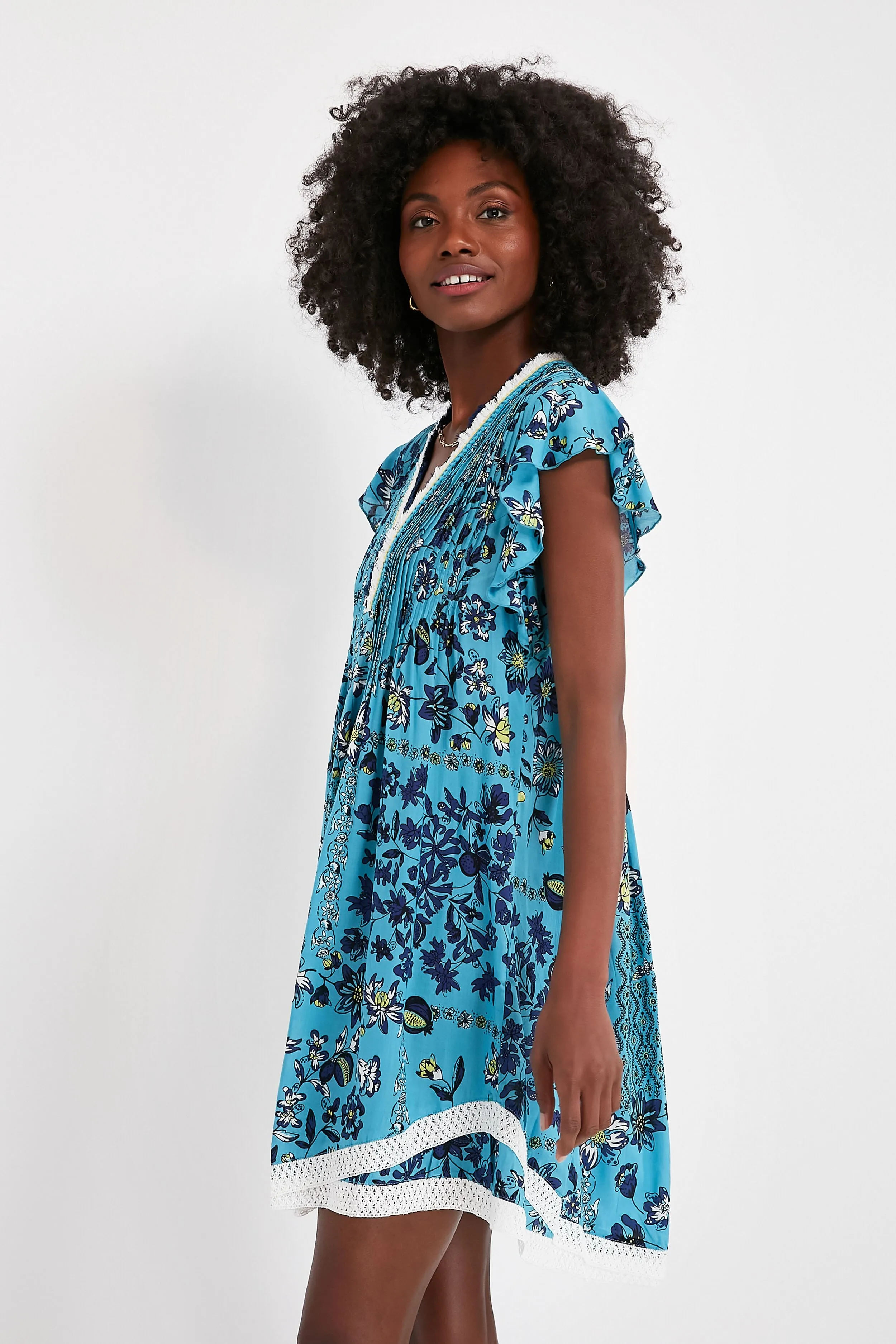 Sky Botanique Sasha Mini Dress