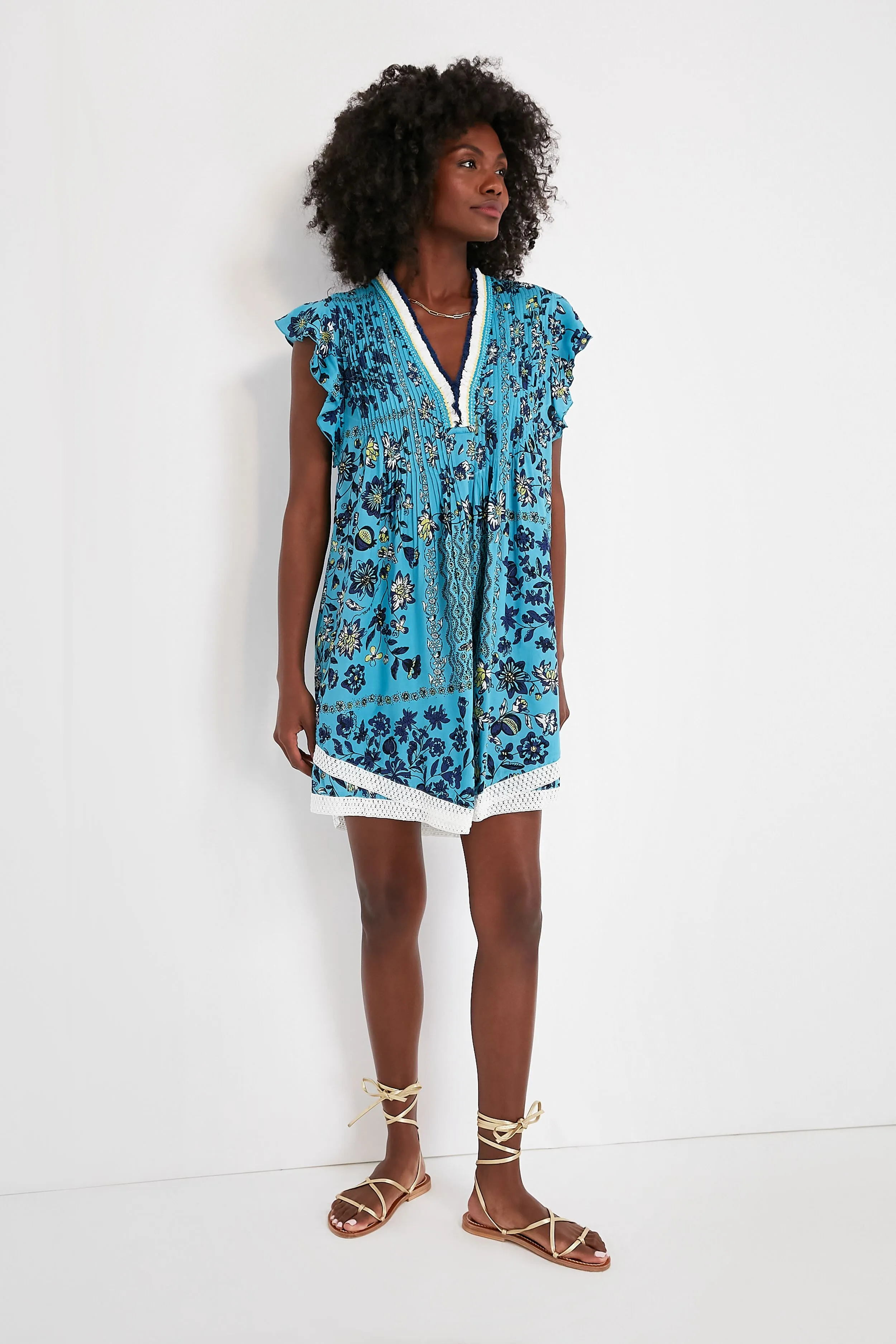Sky Botanique Sasha Mini Dress