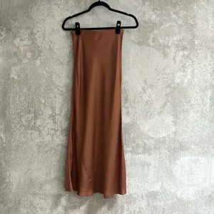 Spell Brown Slip Skirt - Size XS