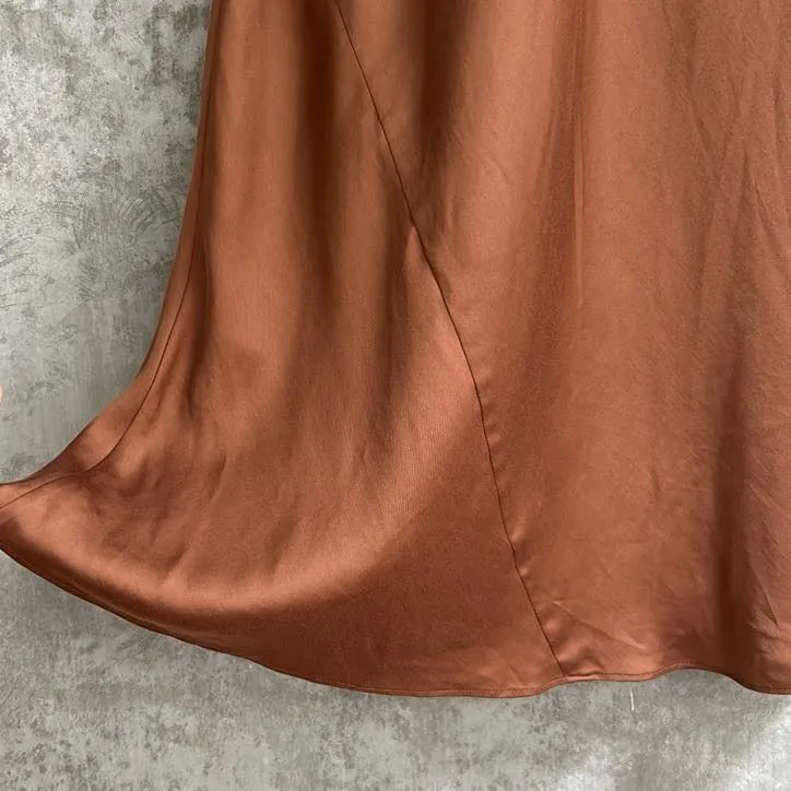 Spell Brown Slip Skirt - Size XS