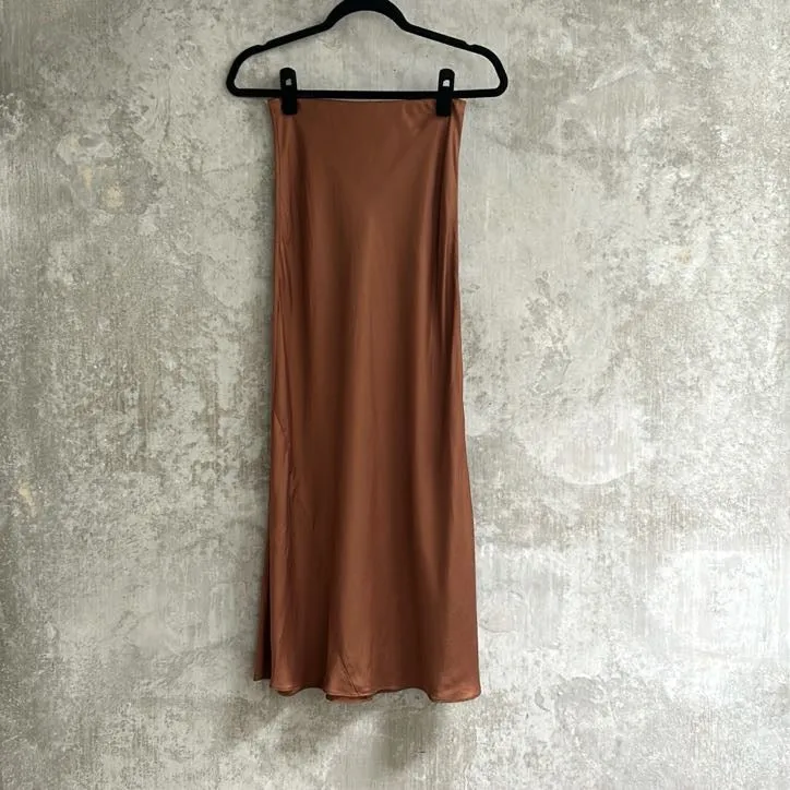 Spell Brown Slip Skirt - Size XS