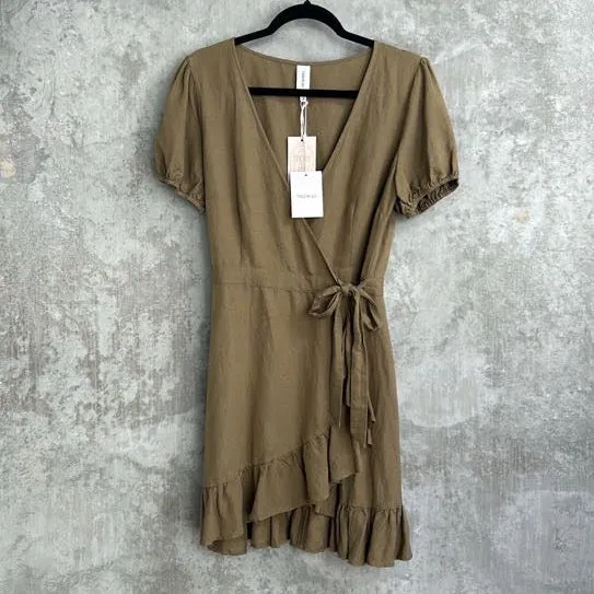 Tigerlily Maiya Mini Wrap Dress - Size 10