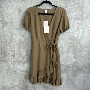 Tigerlily Maiya Mini Wrap Dress - Size 10