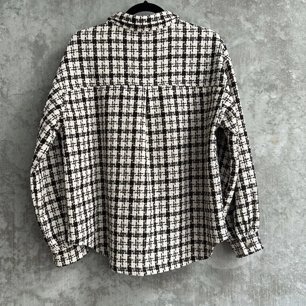 White Closet  Tweed Jacket - Size M