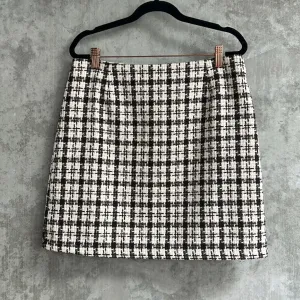 White Closet Tweed Skirt - Size 12